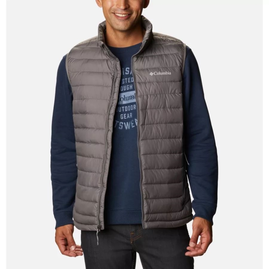 シティグレイコロンビアメンズパウダーライトベスト.