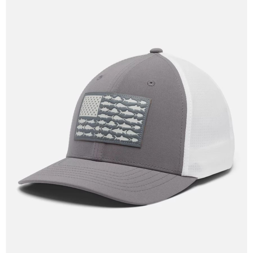 シティグレー/クールグレー コロンビア PFG フィッシュフラッグ シグネチャー 110 ハイクラウン