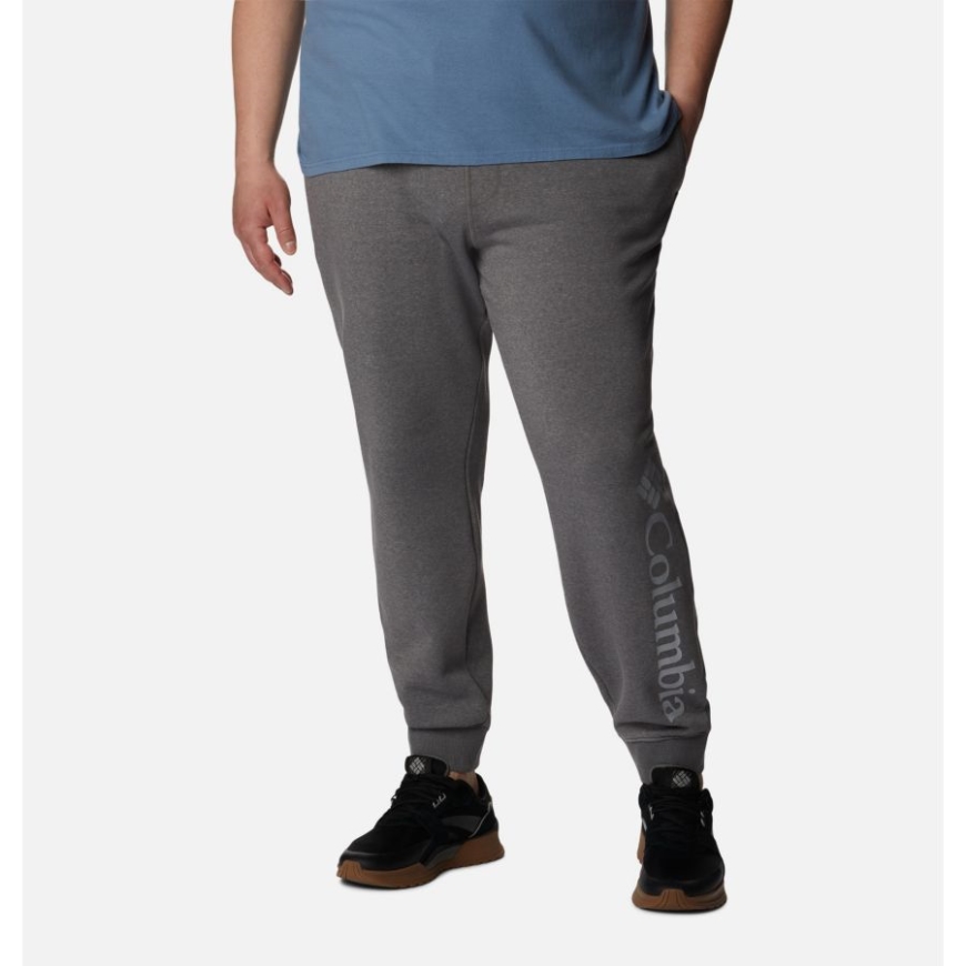 シティ グレー ヘザー/コロンビア グレー コロンビア メンズ Csc ロゴ Ii フリース ジョガー 拡張サイズ