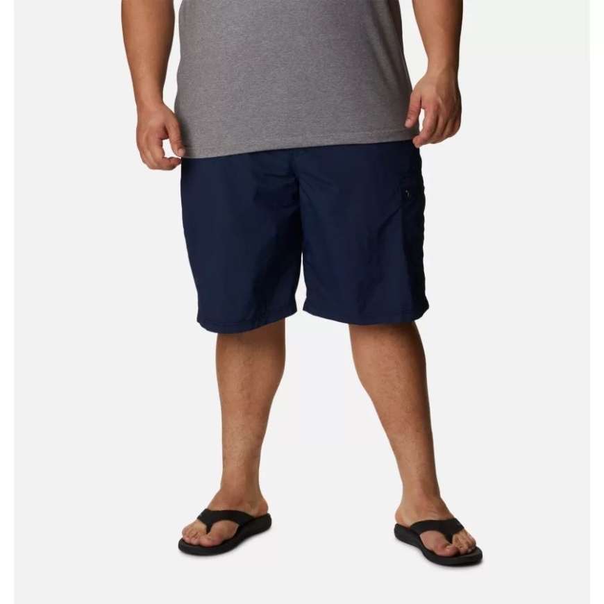 カレッジ ネイビー メンズ パーマストン ピーク ウォーター ショーツ ビッグ コロンビア