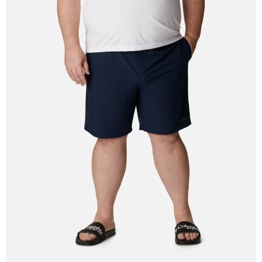 カレッジネイビー メンズ サマータイド ストレッチショーツ ビッグコロンビア