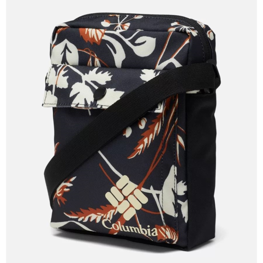 コロンビア ブラック フォールグラス/ブラック ジグザグ サイドバッグ