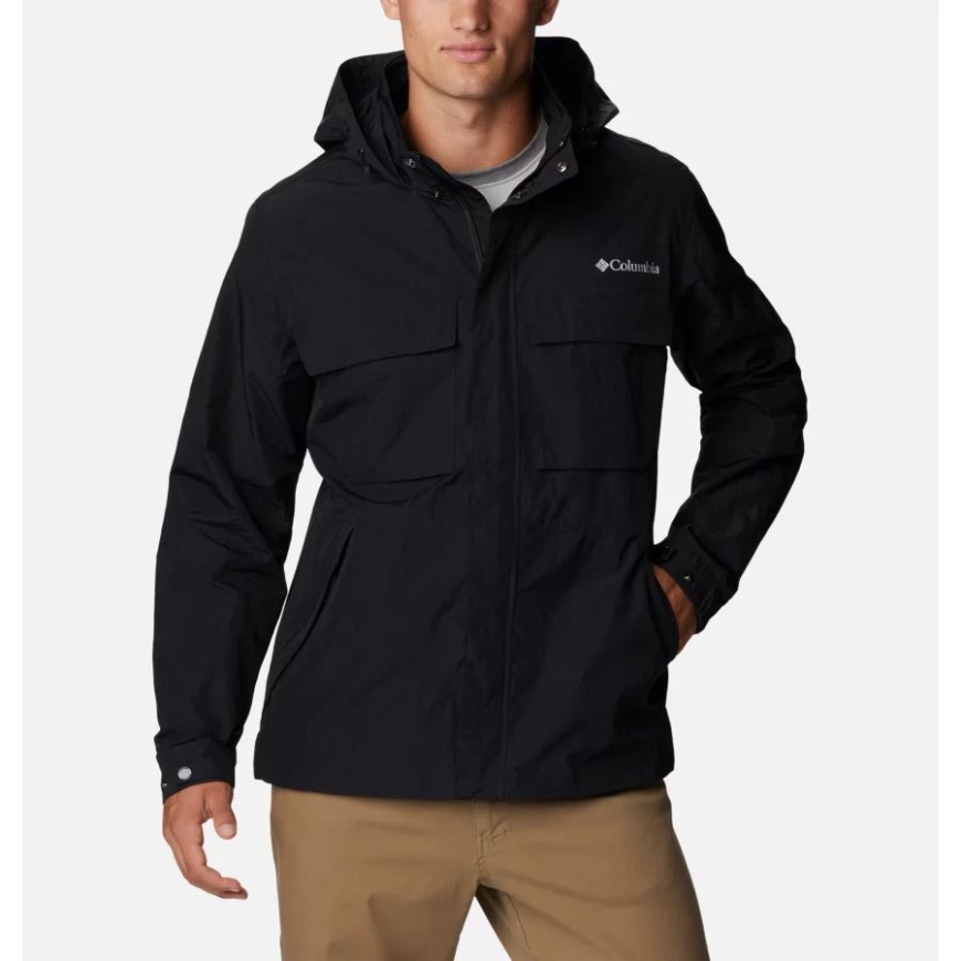 コロンビアブラックメンズコーホーリバージャケット.