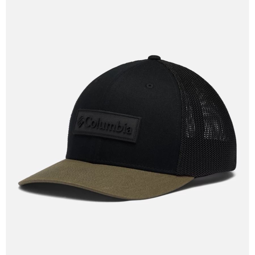 コロンビア ブラック/オリーブ グリーン コロンビア メッシュ ボール キャップ