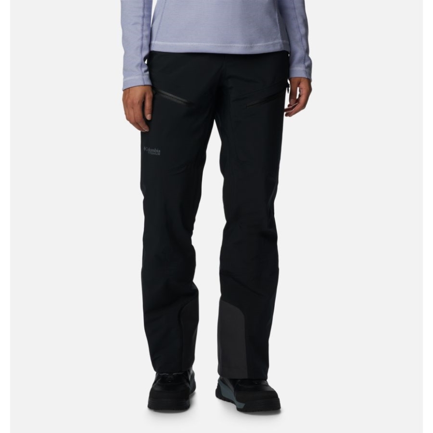 コロンビア ブラック レディース プラチナ ピーク ウォータープルーフ スキー パンツ