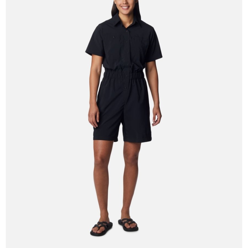 コロンビア ブラック レディース シルバー リッジ ユーティリティ ロンパース