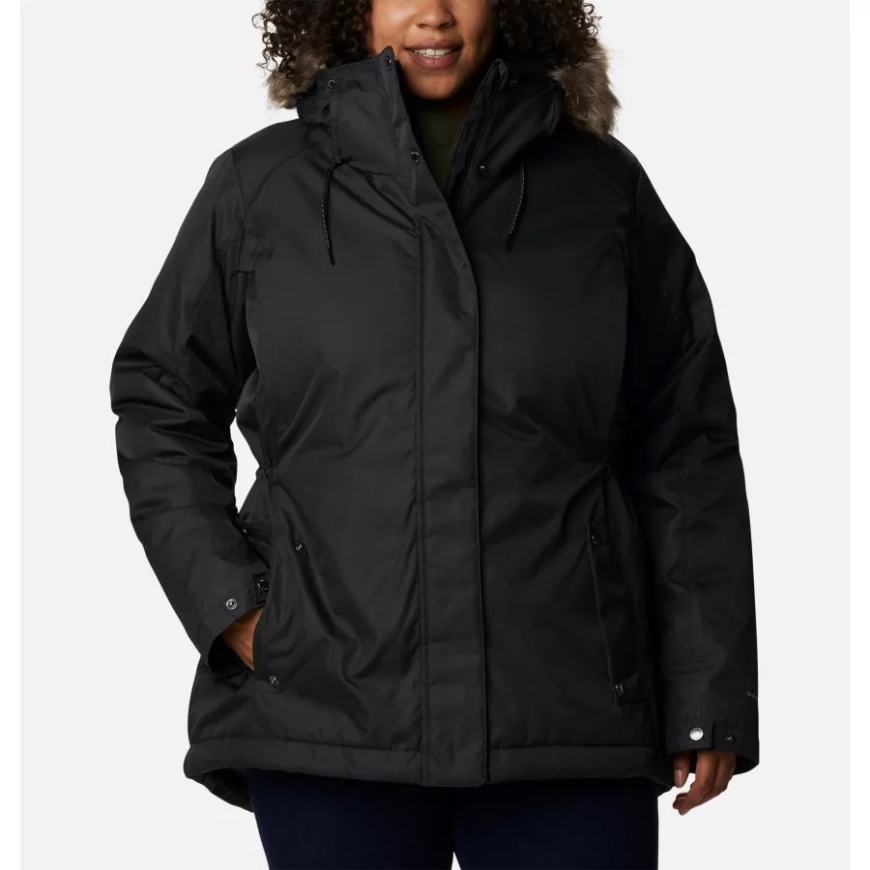 コロンビア ブラック レディース サトル マウンテン II 断熱ジャケット プラスサイズ