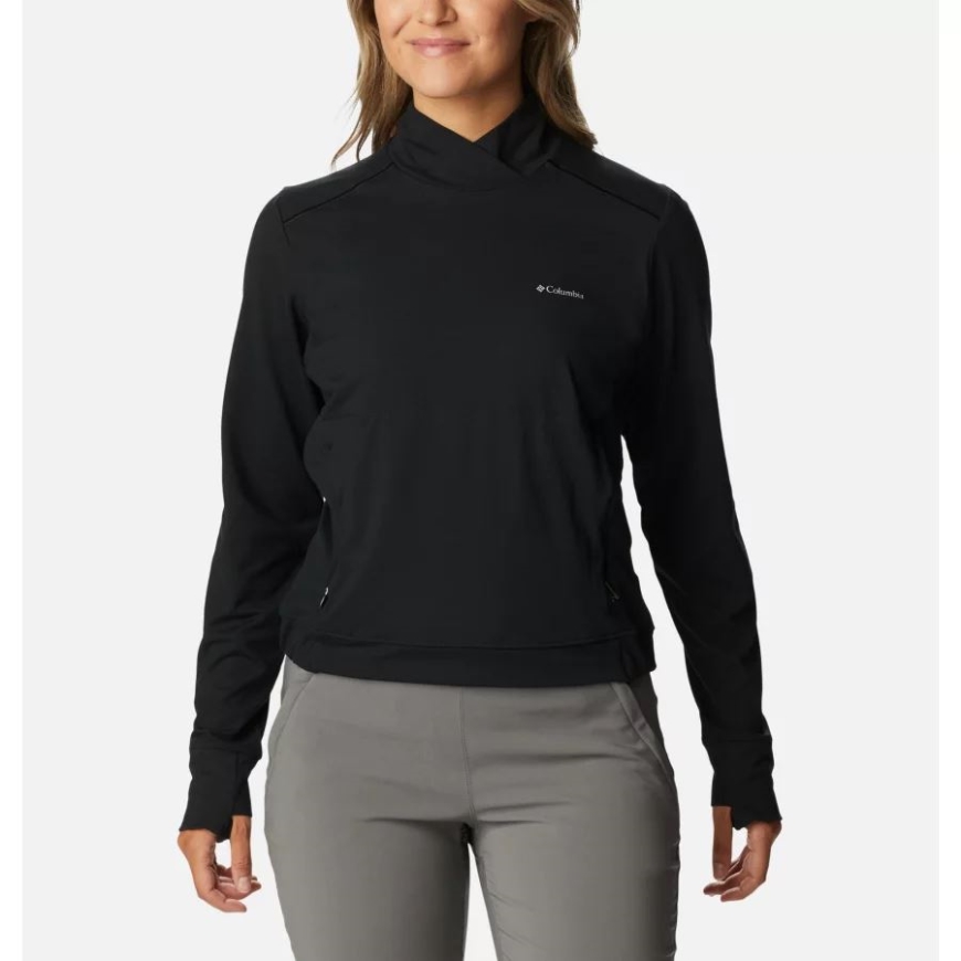 コロンビアブラックウィメンズウィークエンドアドベンチャープルオーバー.