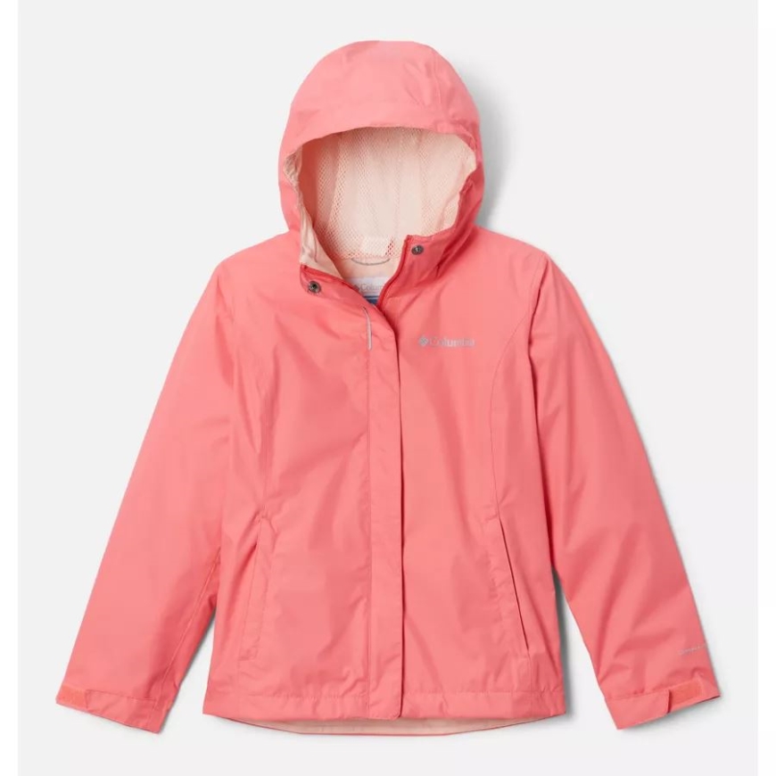 コロンビア ブラッシュ ピンク ガールズ アルカディア ジャケット