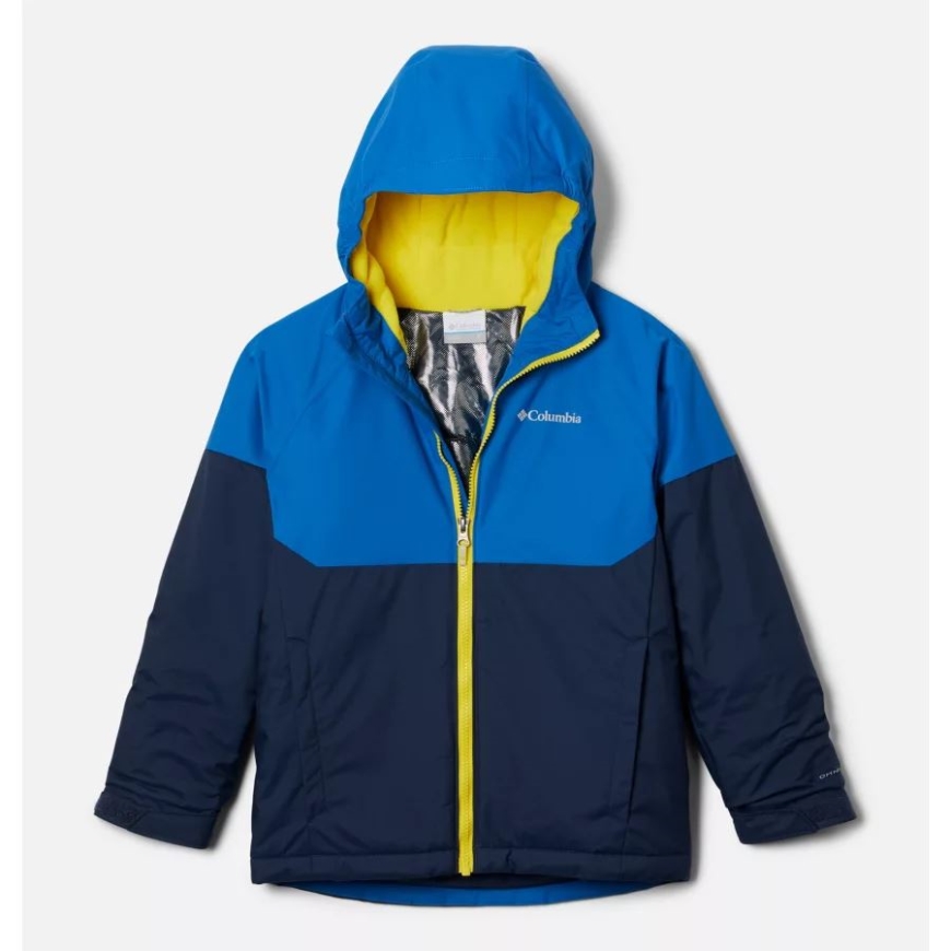 コロンビア ボーイズ アルパイン アクション II ジャケット カレッジエイト ネイビー ヘザー/ブライト インディゴ