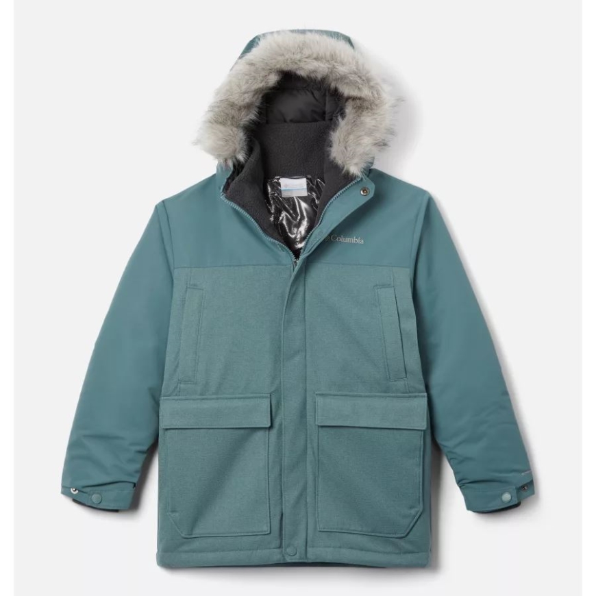 コロンビア ボーイズ バウンダリー ベイダウン パーカー メタル