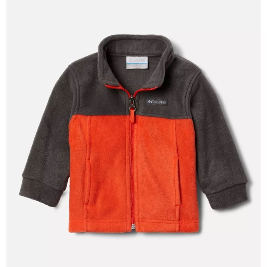 コロンビア ボーイズ インファント スティーンズ マウンテン II フリース ジャケット レッド クオーツ/シャーク