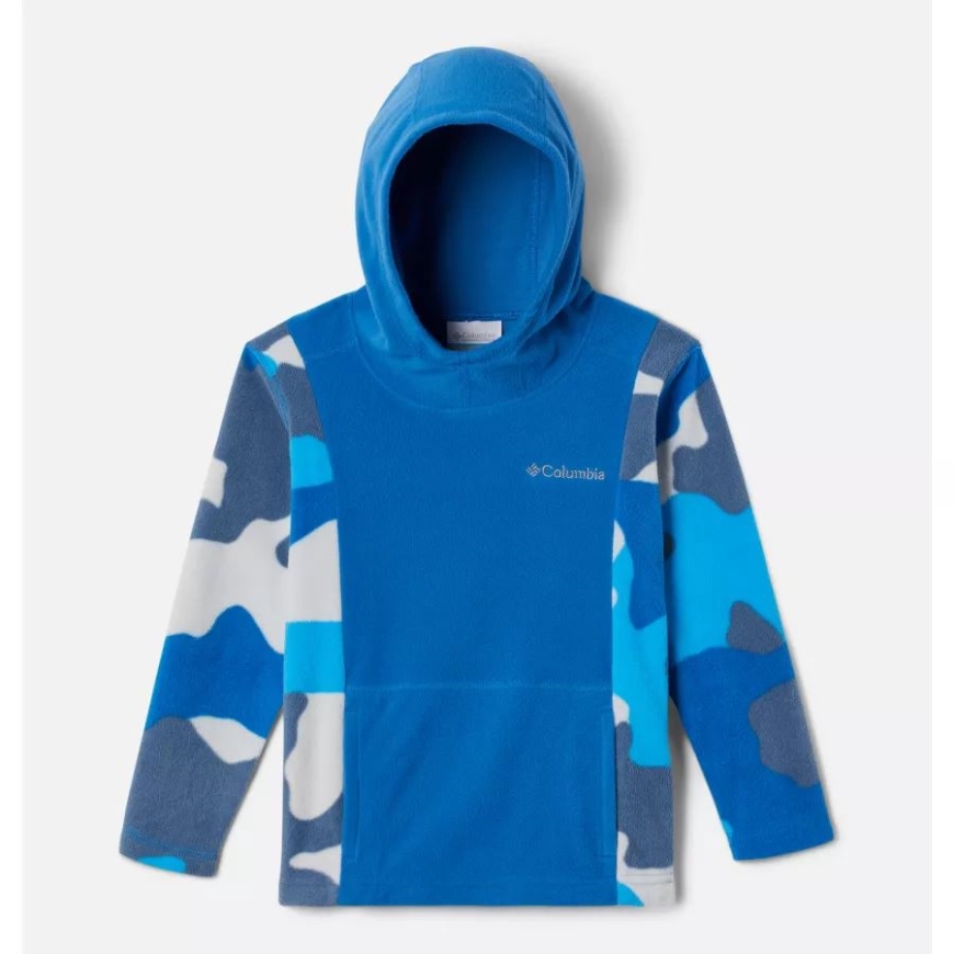 コロンビア ボーイズ トドラー グレイシャル パーカー ブライト インディゴ/コンパス ブルー モッズ カモ
