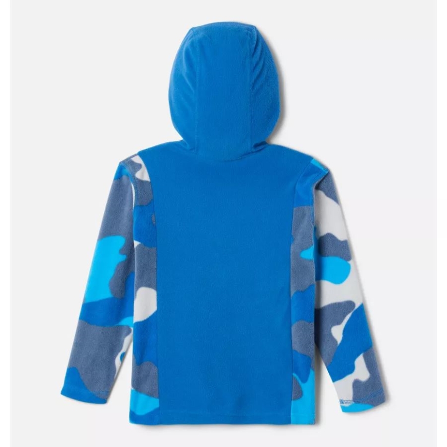 コロンビア ボーイズ トドラー グレイシャル パーカー ブライト インディゴ/コンパス ブルー モッズ カモ