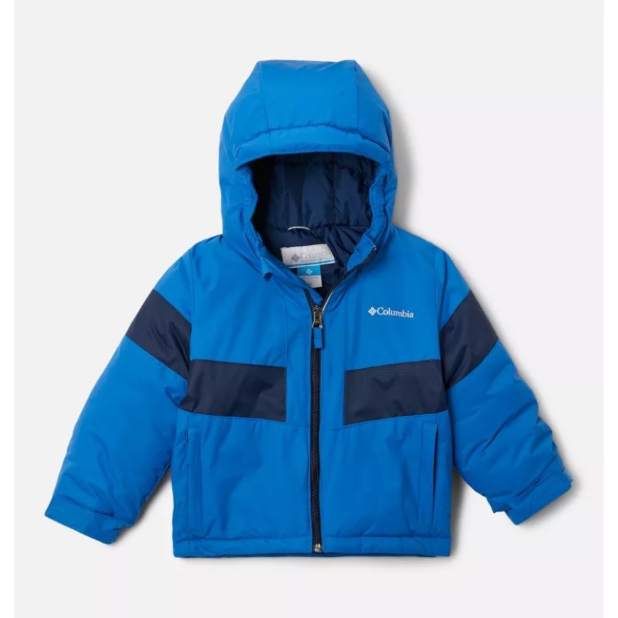 コロンビア ボーイズ トドラー ライトニング リフト II ジャケット ブライトインディゴ/カレッジネイビー