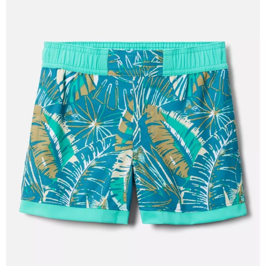 コロンビア 男の子用 幼児用 サンディ ショアボード ショーツ ディープ マリン キング パームス