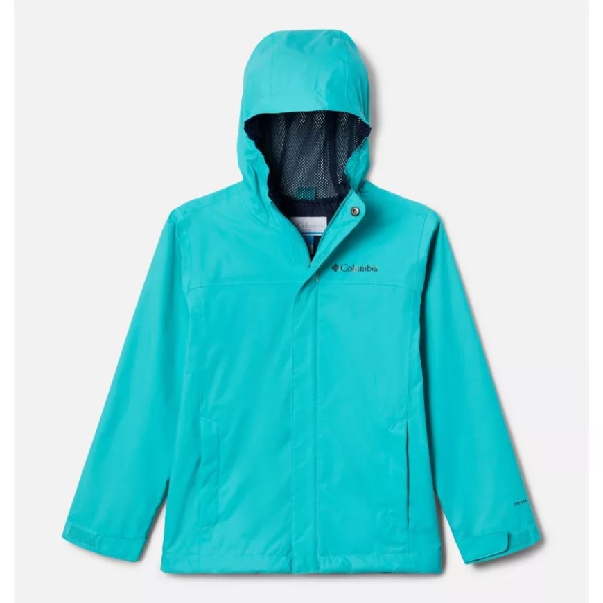 コロンビア ボーイズ ウォータータイト ジャケット ブライト アクア