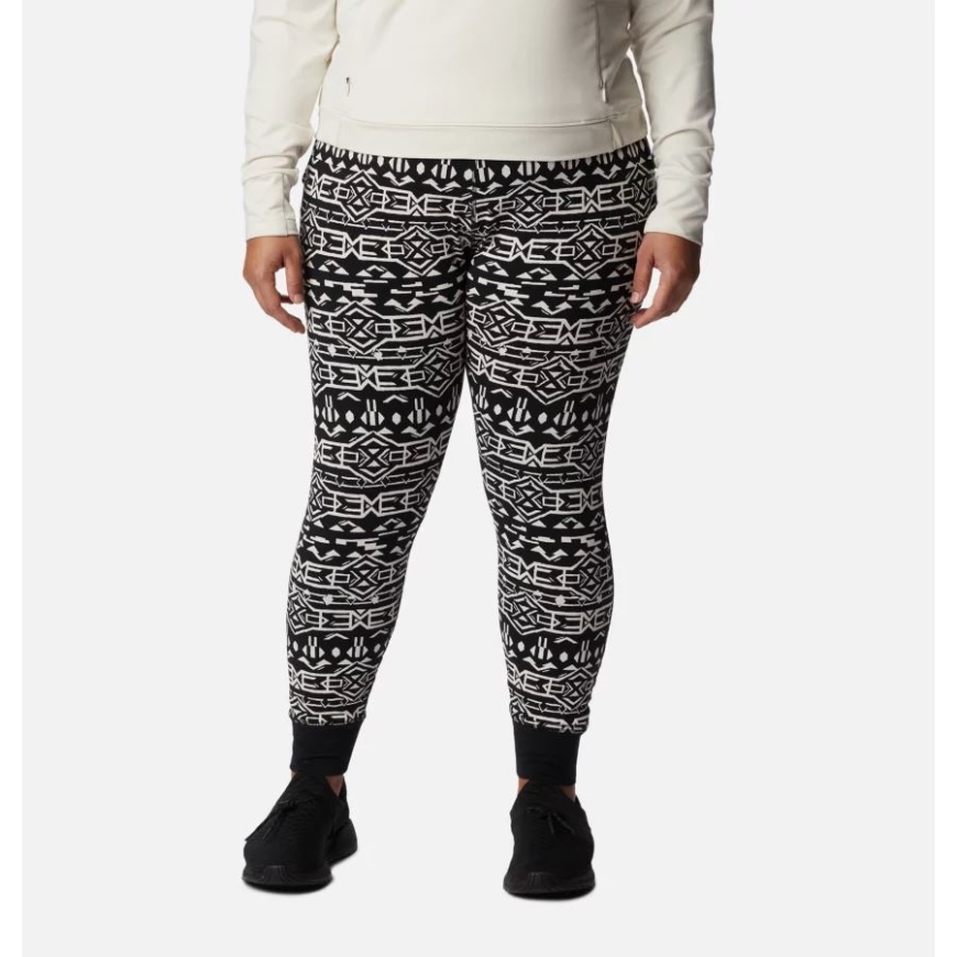 コロンビア ブランド ブラック 80 年代ストライプ レディース ヒイラギ ハイダウェイ レギンス プラス サイズ