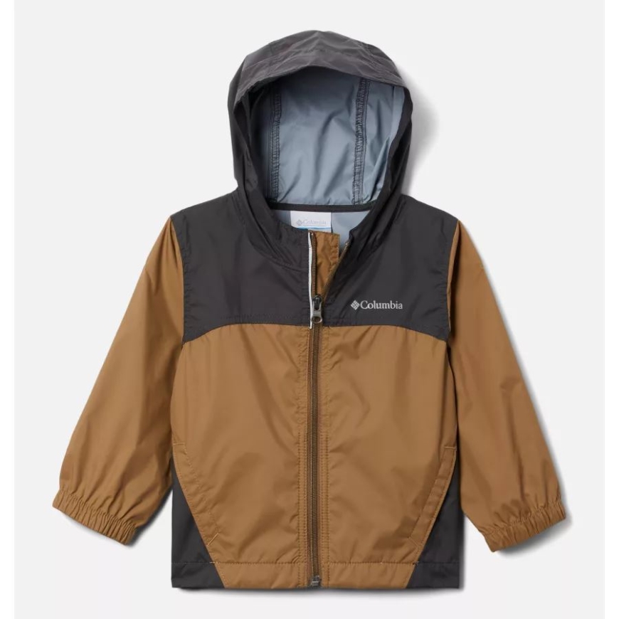 コロンビアブランド 男の子 幼児 グレンネーカー レインジャケット デルタ/シャーク