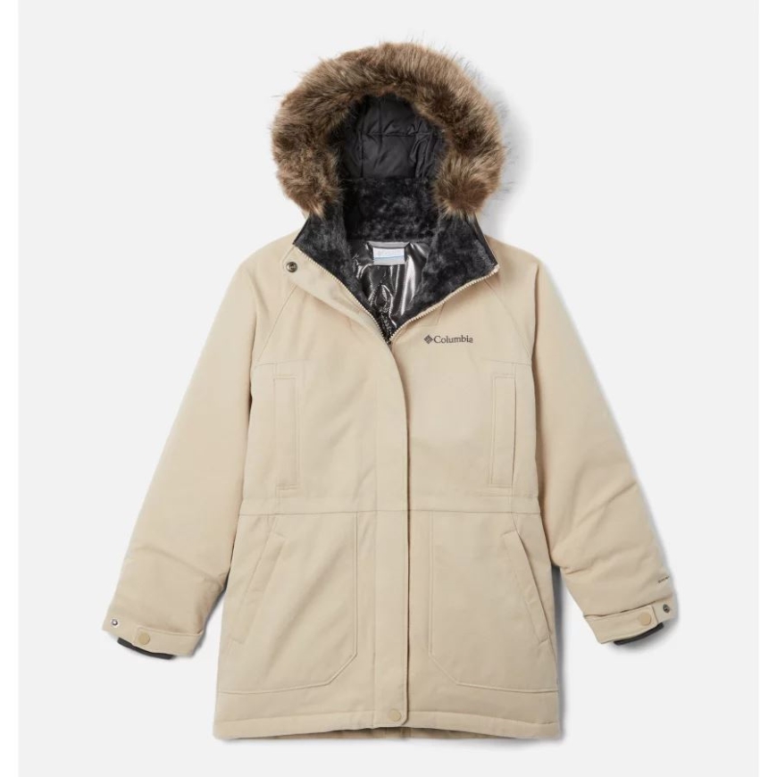 コロンビアブランド ガールズバウンダリー ベイダウンパーカー 古代化石
