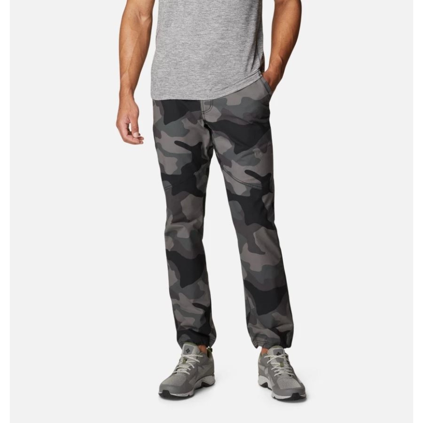 コロンビア ブランド メンズ ワロワ ベルト付きパンツ ブラック モッズ カモ