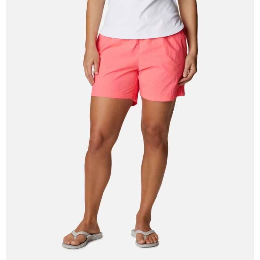 コロンビア ブランド レディース Pfg バックキャスト ウォーター ショーツ ネオン サンライズ