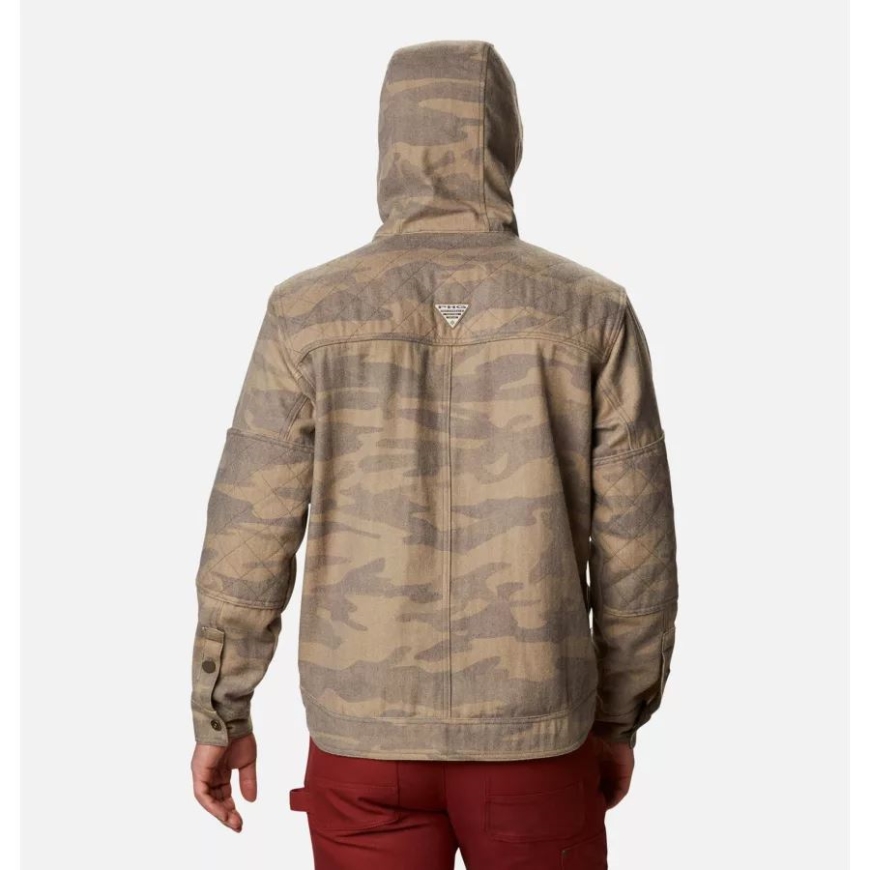 コロンビア ブラウン ガラティン カモ メンズ Phg ガラティン ウール ジャケット