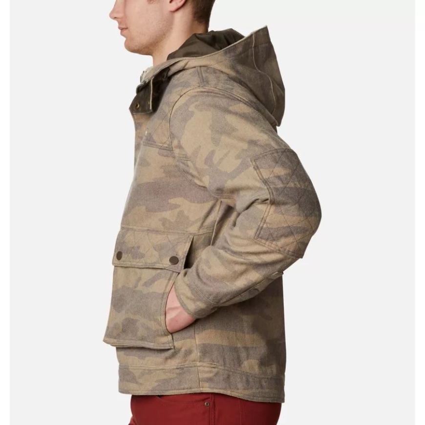 コロンビア ブラウン ガラティン カモ メンズ Phg ガラティン ウール ジャケット