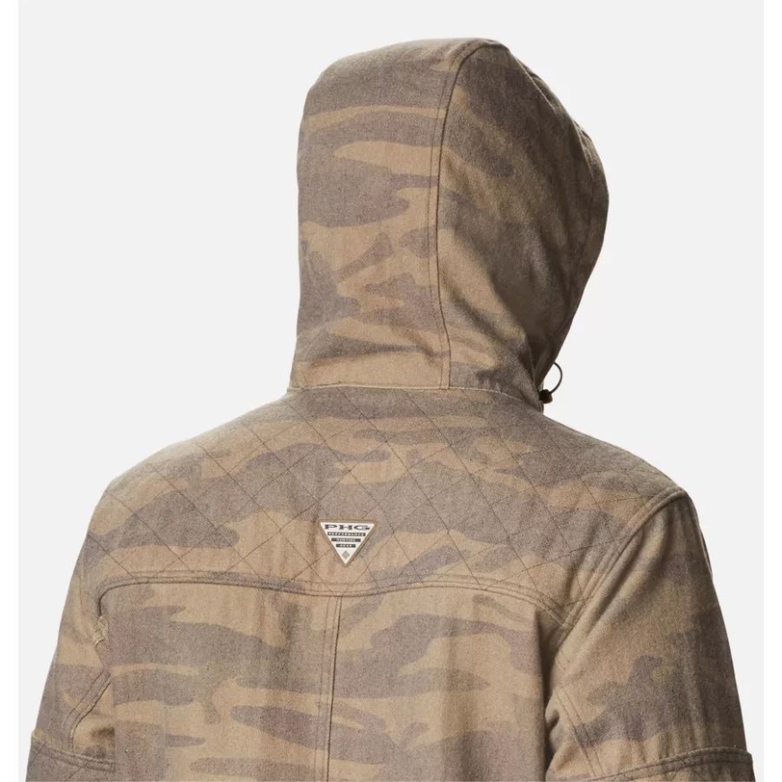 コロンビア ブラウン ガラティン カモ メンズ Phg ガラティン ウール ジャケット