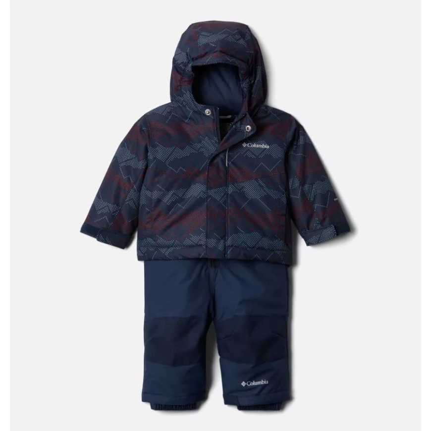 コロンビア ブガ セット インファント コル ネイビー ドットスケープ プリント/コル ネイビー