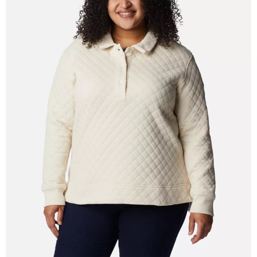 コロンビア チョーク レディース コロンビア ロッジ キルティング ポロ プラスサイズ