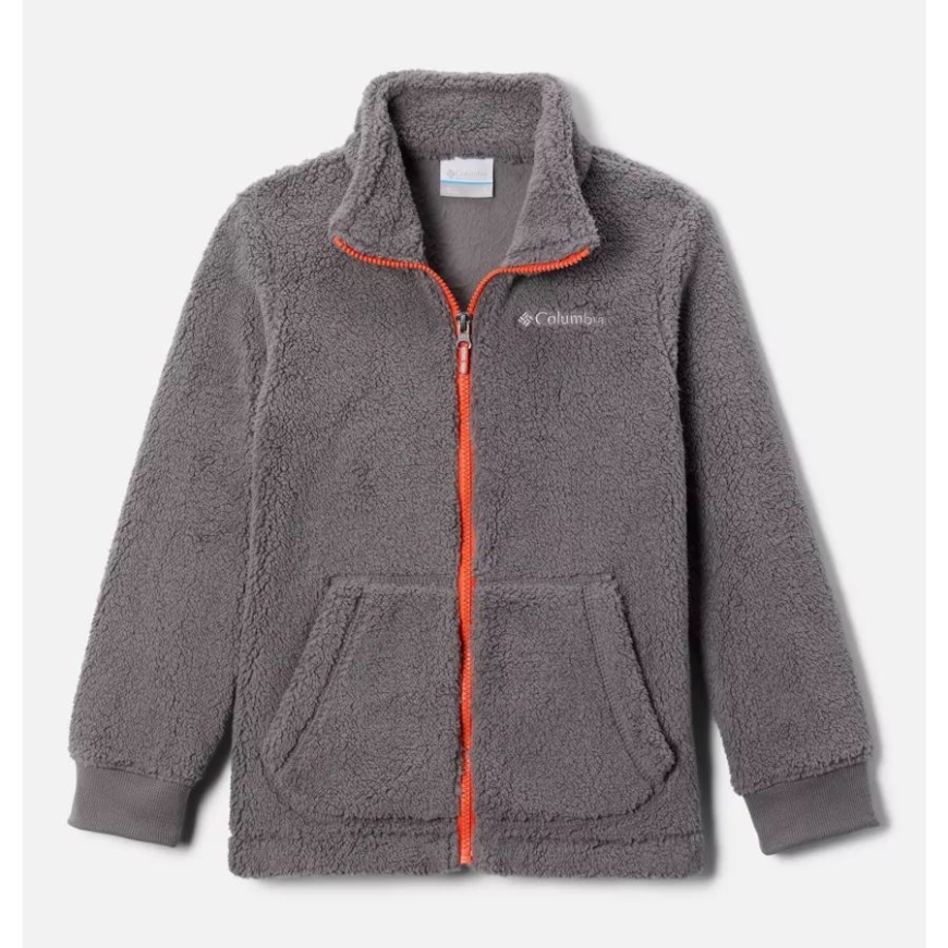 コロンビア シティ グレー ボーイズ ラギッド リッジ II フルジップ シェルパ