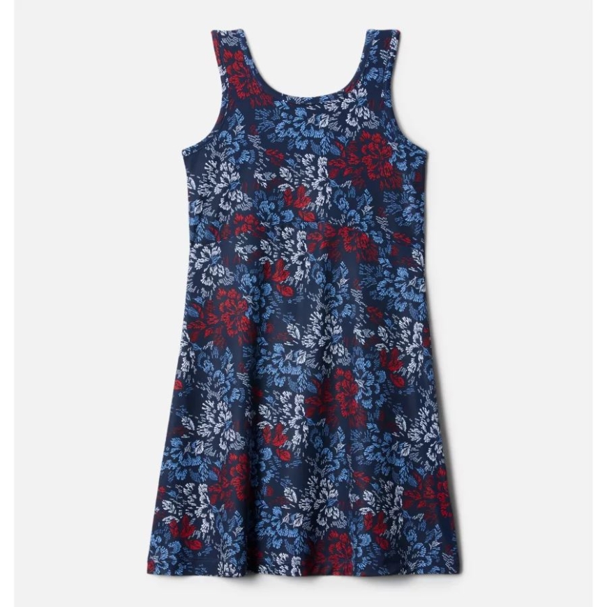 コロンビア カレッジ ネイビー ディープ シー ダッシュ ガールズ Pfg フリーザー ドレス Ii