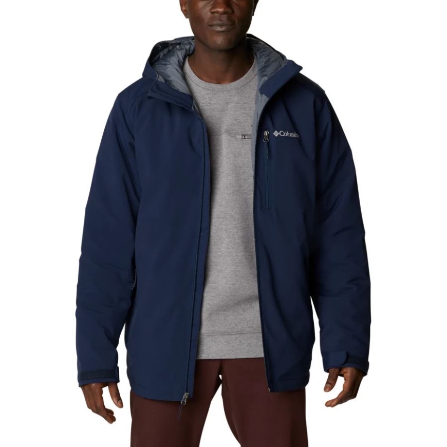 コロンビア カレッジエイト ネイビー メンズ ゲートレーサー ソフトシェル