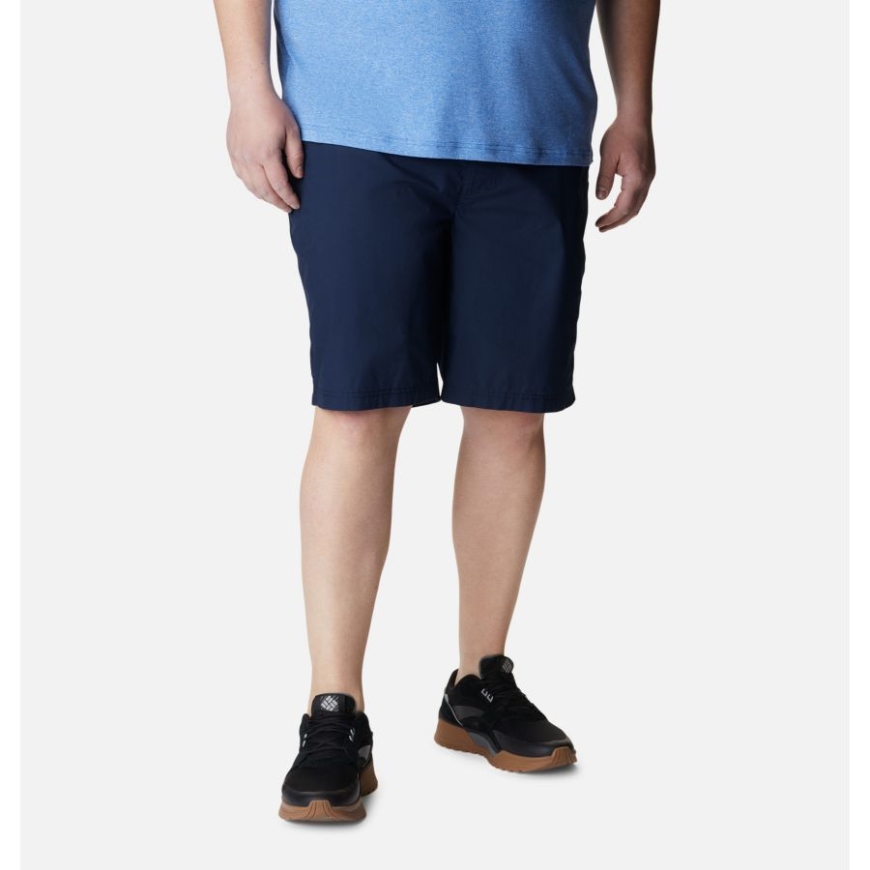 コロンビア カレッジネイビー メンズ ウォッシュ アウト ショーツ ビッグ