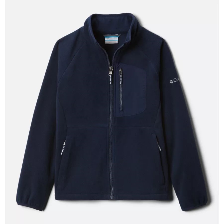 コロンビア カレッジエイト ネイビー ユース ファスト トレック III フリース ジャケット