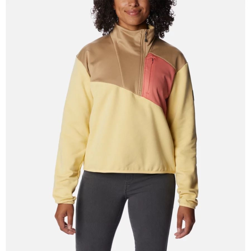 コロンビア コーンストーク/ビーチ レディース ロッジ ハイブリッド プルオーバー