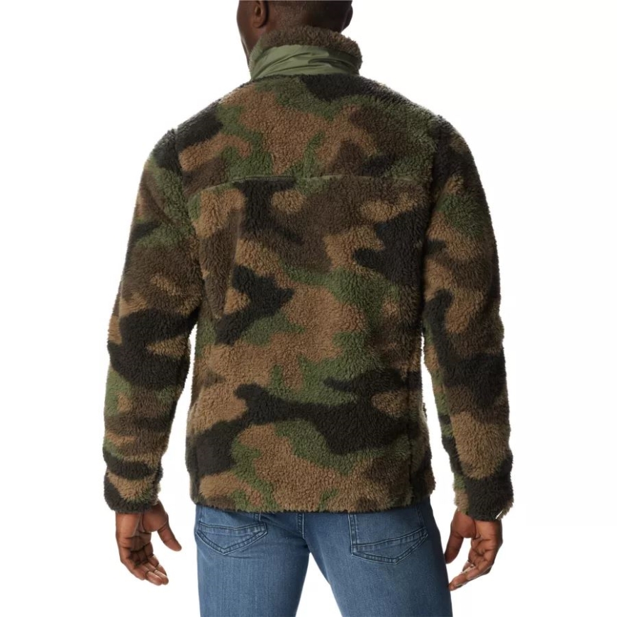 コロンビア サイプレス モッド カモ メンズ ウィンター パス シェルパ フリース ジャケット