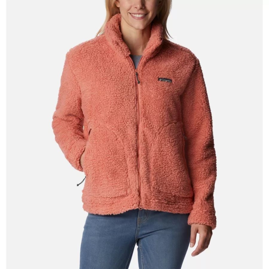 コロンビア ダークコーラル レディース ウィンターパス シェルパジャケット