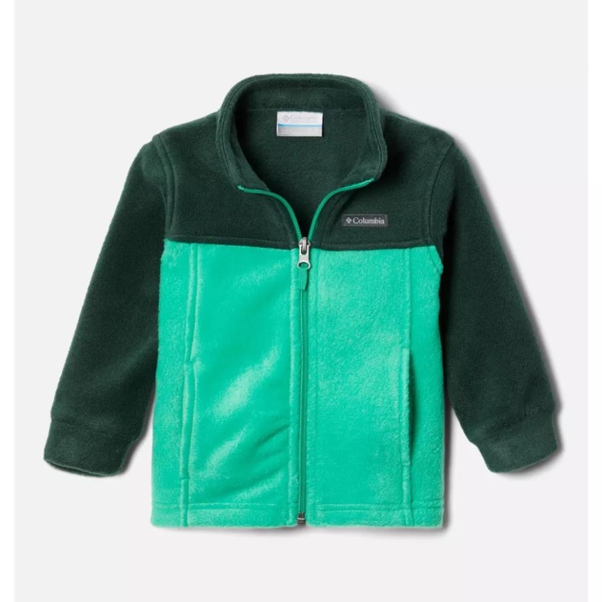コロンビア ダーク ライム/スプルース ボーイズ インファント スティーンズ マウンテン II フリース ジャケット