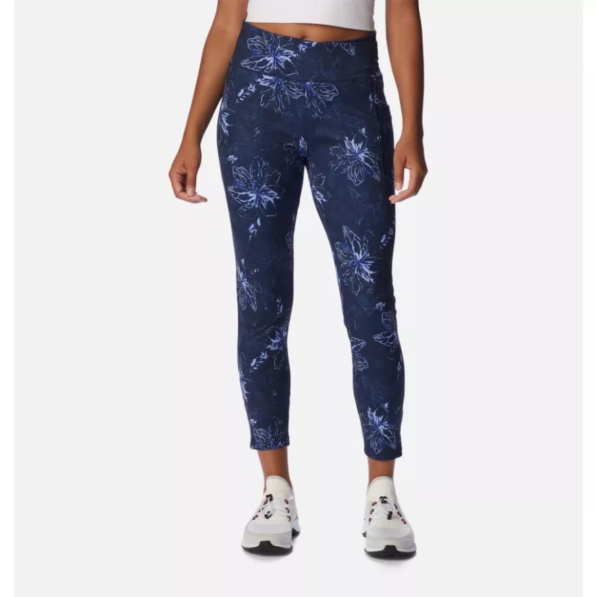 コロンビア ダーク ノクターナル ヘザー レディース ウィークエンド アドベンチャー 7/8 レギンス