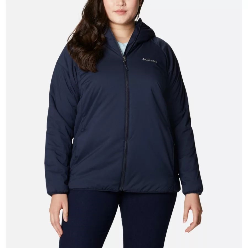 コロンビア ダーク ノクターナル レディース クルーザー リッジ II プラッシュ ソフトシェル ジャケット プラスサイズ