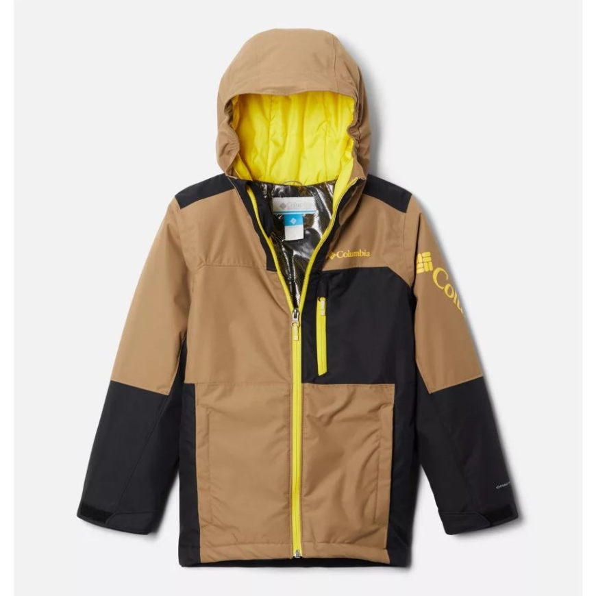 コロンビア デルタ/ブラック ユース ティンバーターナー II ウォータープルーフ スキー ジャケット