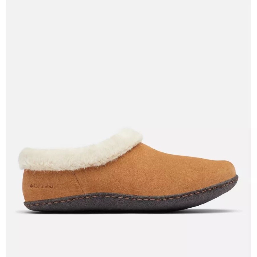 コロンビア エルク/ダーク ストーン レディース フェアヘイブン スリッパ