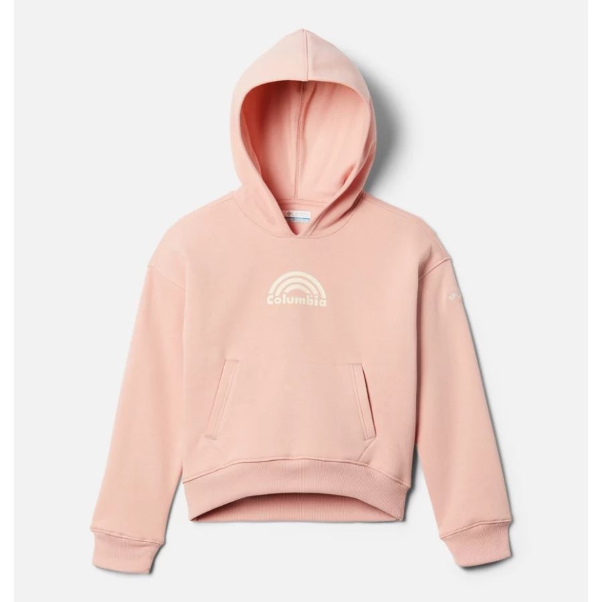 コロンビア フェイク ピンク ガールズ コロンビア トレック ノベルティ パーカー