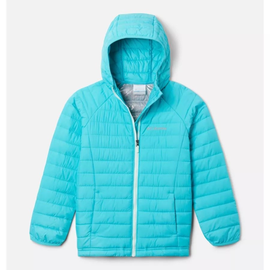 コロンビア ファッション ガイザー パウダー ライト ガールズ フード付き断熱ジャケット