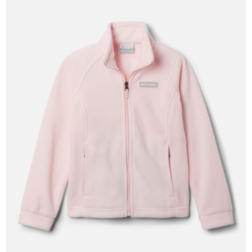 コロンビア ガールズ ベントン スプリングス フリース ジャケット サテン ピンク