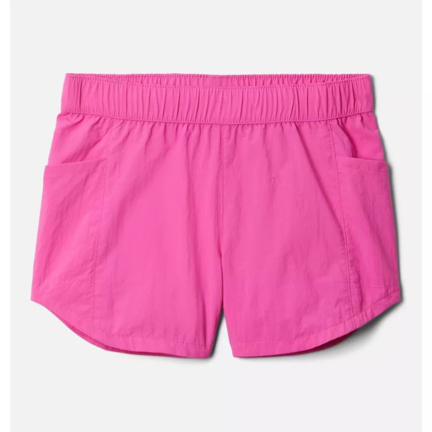 コロンビア ガールズ フォーク ストリーム ショーツ ピンク アイス