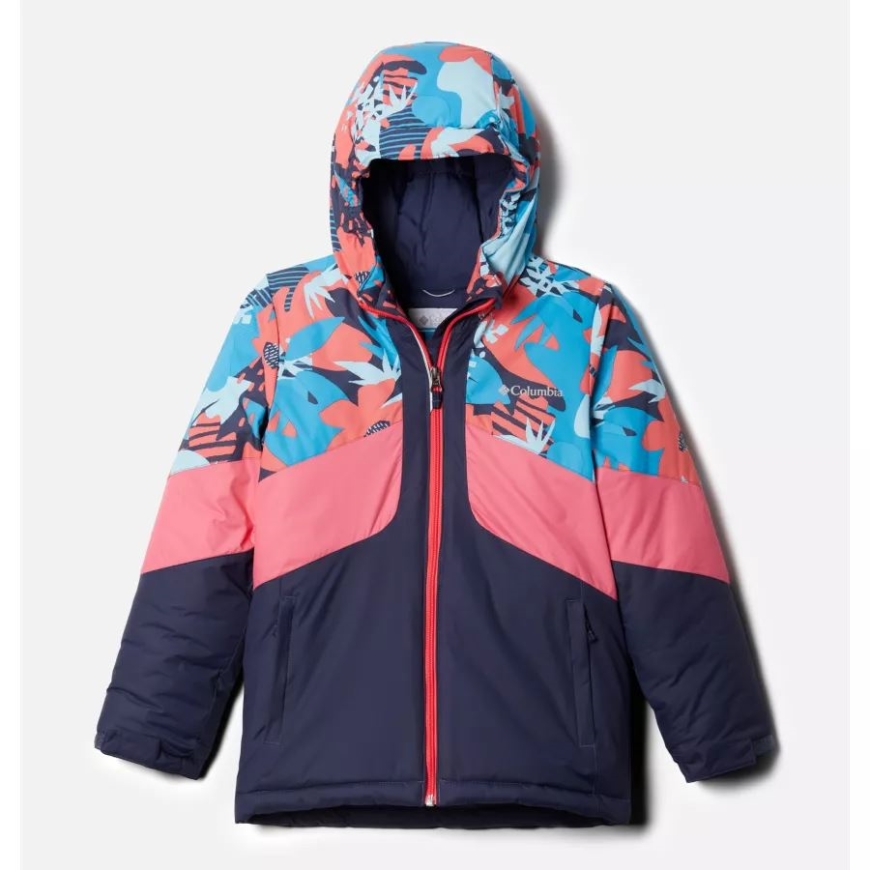 コロンビア ガールズ ホライズン ライド II ジャケット ノクターナル/ノクターナル スクラップタニカル