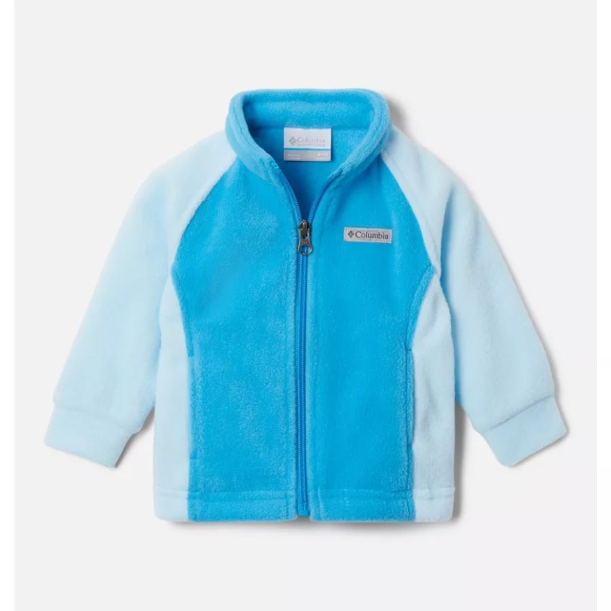 コロンビア ガールズ インファント ベントン スプリング フリース ジャケット スプリング ブルー/ブルー チル